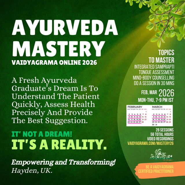 Ayurveda Mastery 2026